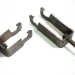 اجزای جداشده گیره قالب متوسط و بلند با پیچ اتصال